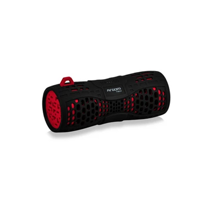 PARLANTE ARGOM VERTIGOBEATS BLUETOOTH A PRUEBA DE AGUA ARG-SP-3129BK NEGRO / ROJO