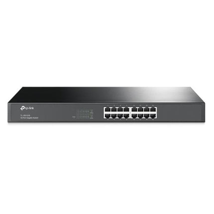 SWITCH TP LINK 16 PUERTOS 110/220V 19" TL-SG1016