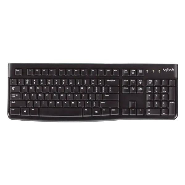 TECLADO LOGITECH K120 CORDED ALÁMBRICO USB ESPAÑOL 920-004422