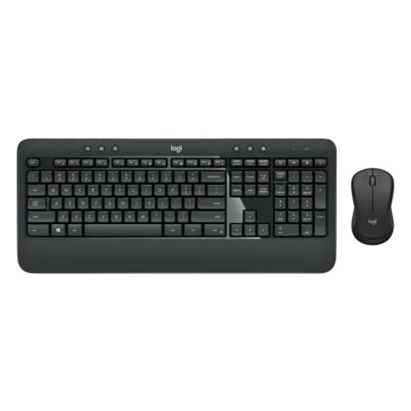 TECLADO Y MOUSE LOGITECH MK540 ADVANCED MEMBRANA INALÁMBRICO CON RECEPTOR UNIFYING INGLÉS 920-008673