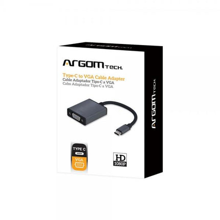 CABLE ARGOM TYPE-C A VGA 6 PULG ARG-CB-0043