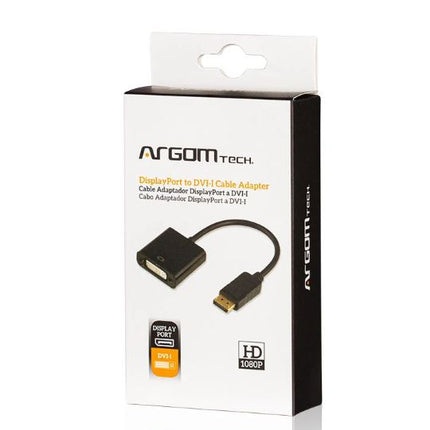 ADAPTADOR ARGOM DISPLAY PORT A DVI 6"/15CM ARG-CB-1322