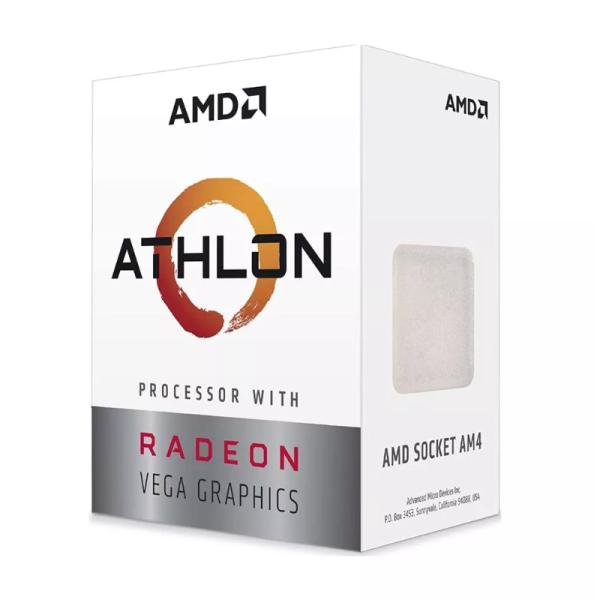 PROCESADOR AMD ATHLON 3000G 2DA GEN 3.5 GHZ AM4 YD3000C6FHBOX