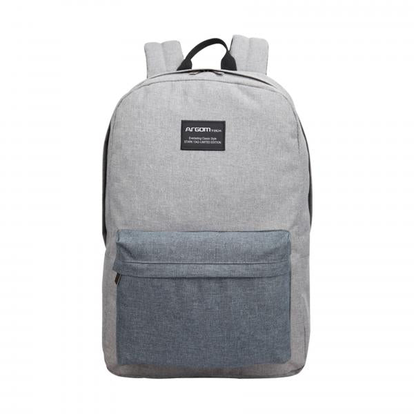 MOCHILA ARGOM STARK 14.1" GRIS ARG-BP-1342GR