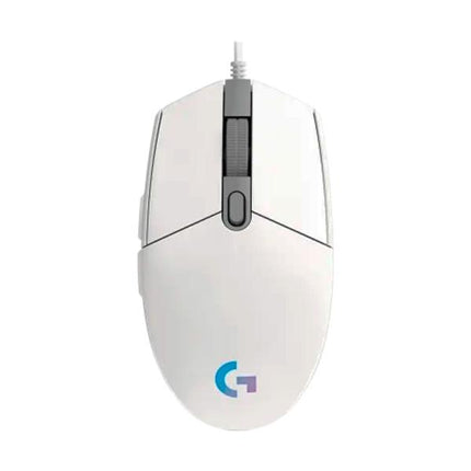 MOUSE GAMING RGB LOGITECH G203 LIGHTSYNC ALÁMBRICO USB 8000 DPI 910-005791