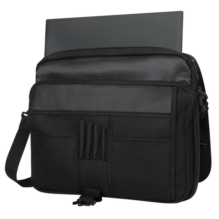 Targus maletin basico mensajero negro 15.6in TCM004US