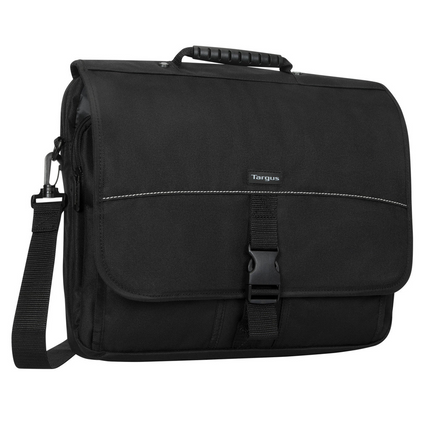 Targus maletin basico mensajero negro 15.6in TCM004US